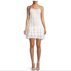 Marissa Webb White Satin Dress